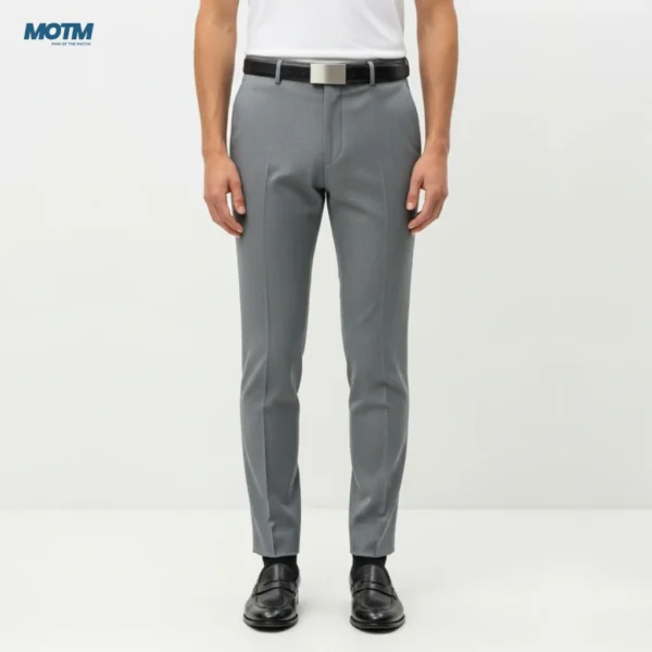 Celana Formal Slimfit Abu Muda Regular Size