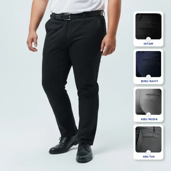 Celana Formal Slimfit Abu Muda Big Size