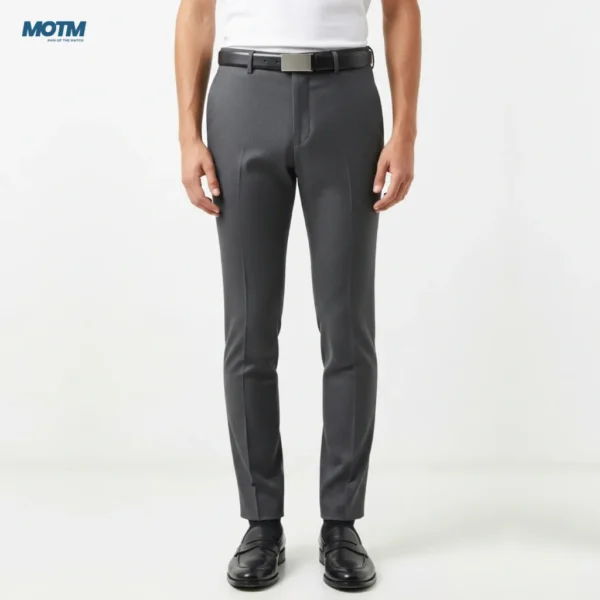 Celana Formal Slimfit Abu Tua Regular Size